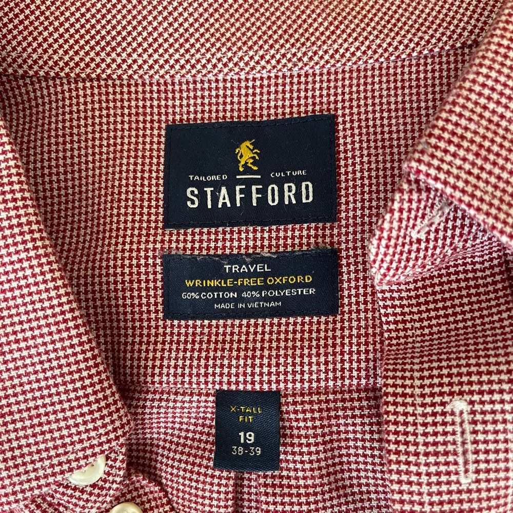 Men’s Big and Tall Dress Shirt - Picture 2 of 2